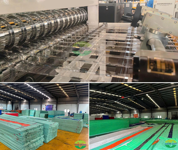 Máy móc dây chuyền sản xuất Tấm lợp Polycarbonate